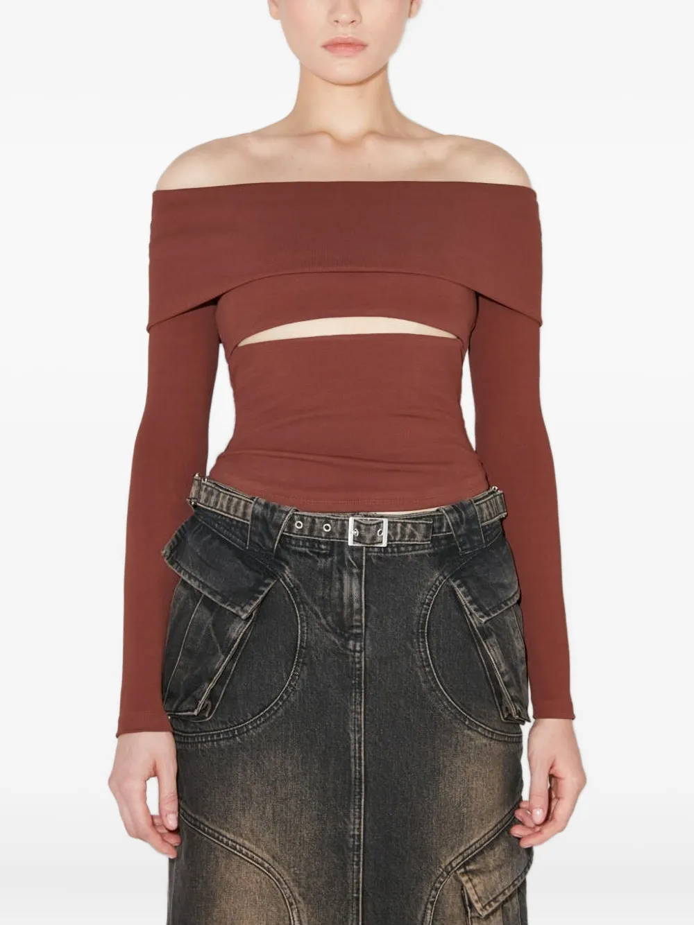 MISBHV top Elena | marrón | Image 1