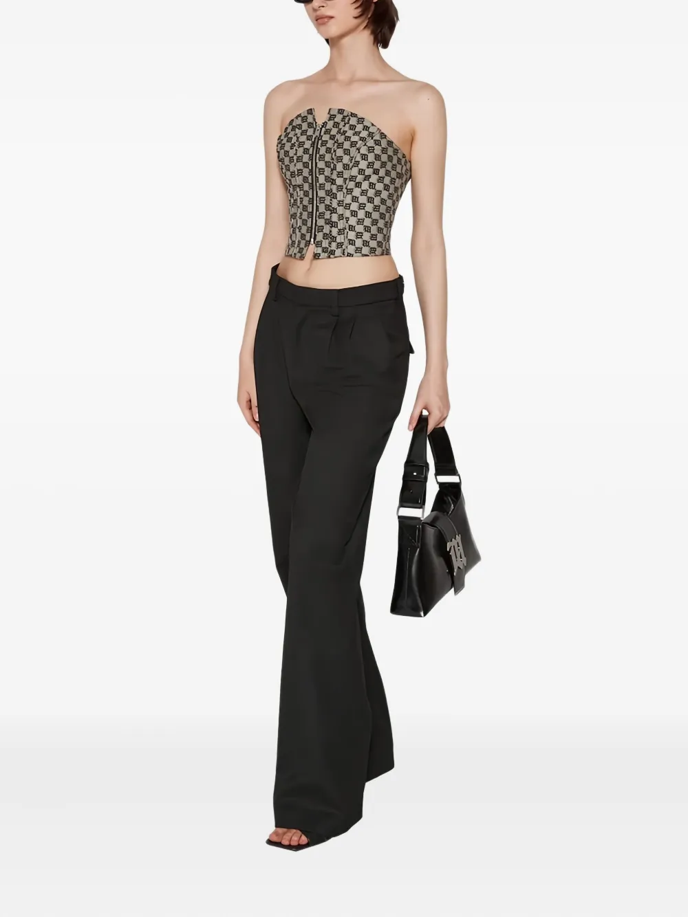 MISBHV zip fastening tailored trousers | Slacks | Image 2