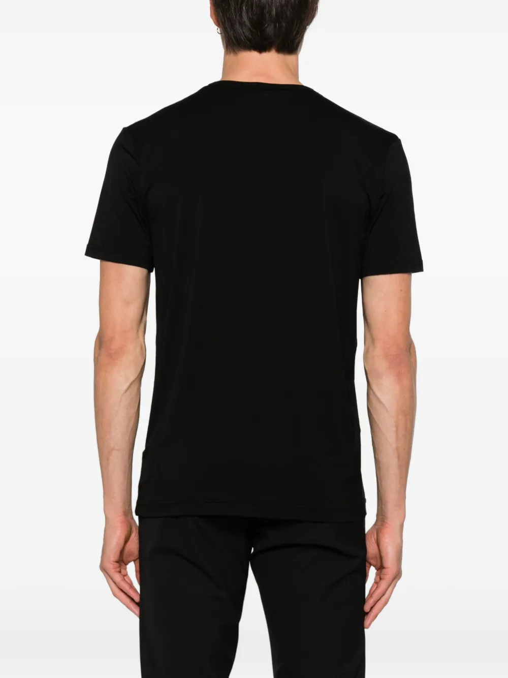 Sunspel T-shirt met korte mouwen Zwart