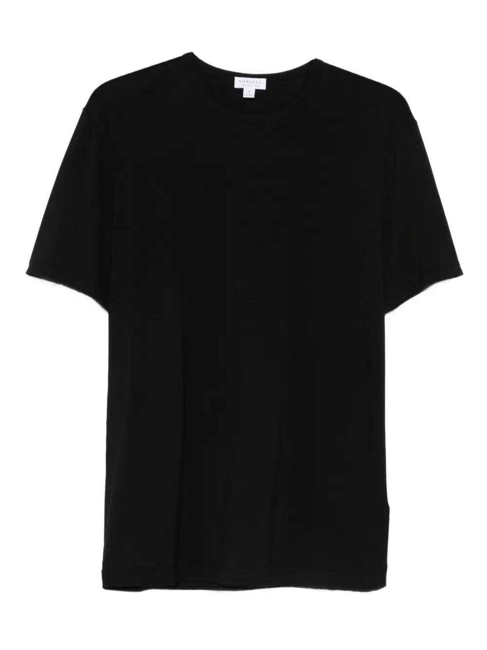 Sunspel short-sleeve T-shirt | Black | Image 1