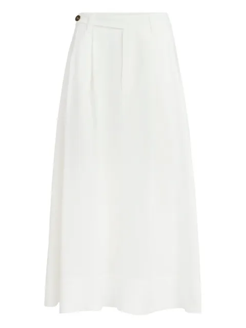 Brunello Cucinelli Monili-detail midi skirt