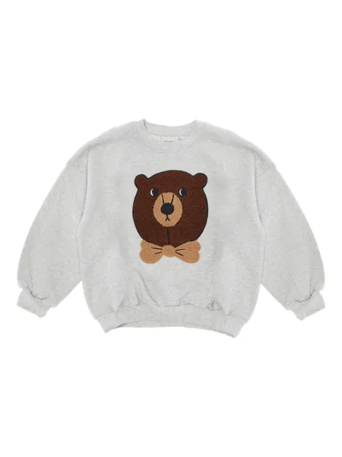 Mini Rodini bear-motif sweatshirt