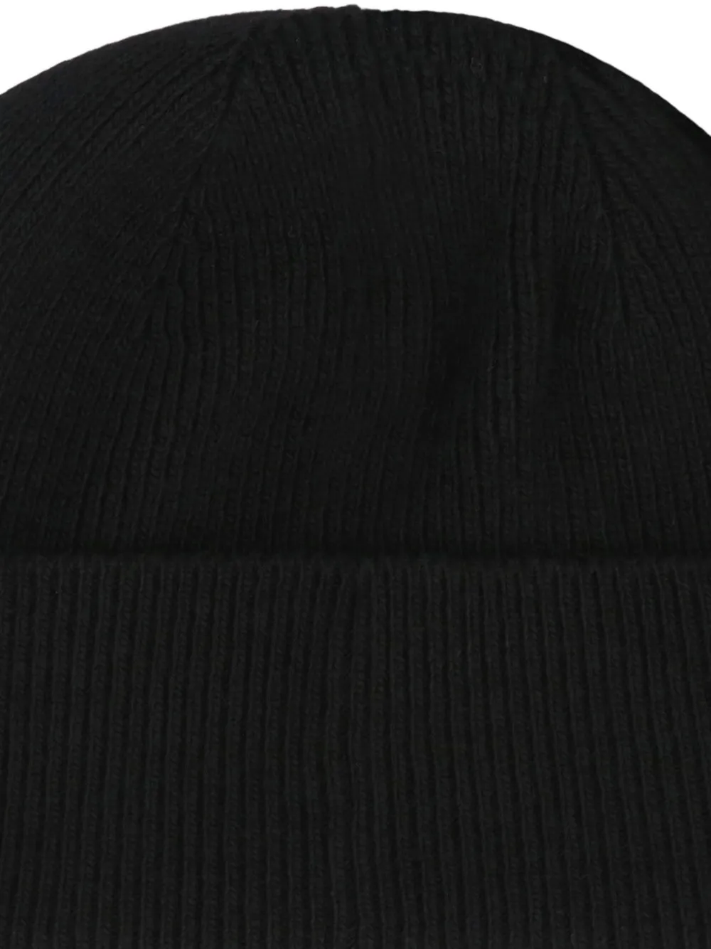 Hugo Boss Black Wool Blend Elios Beanie Hat In Black