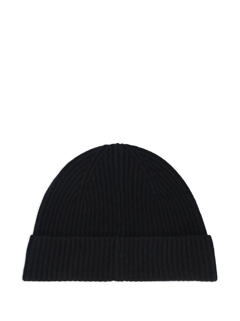 BOSS logo-patch knitted beanie hat | Image 2