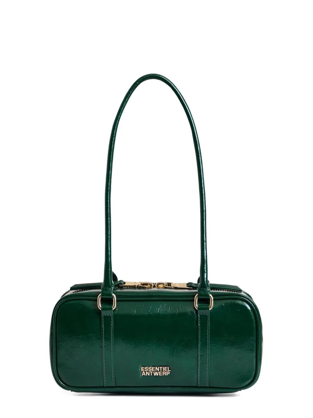 Essentiel Antwerp Shiny Zipped mini bag - Groen