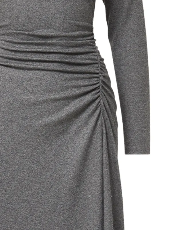 Veronica Beard Theodora Midi Dress | Grey | FARFETCH NO