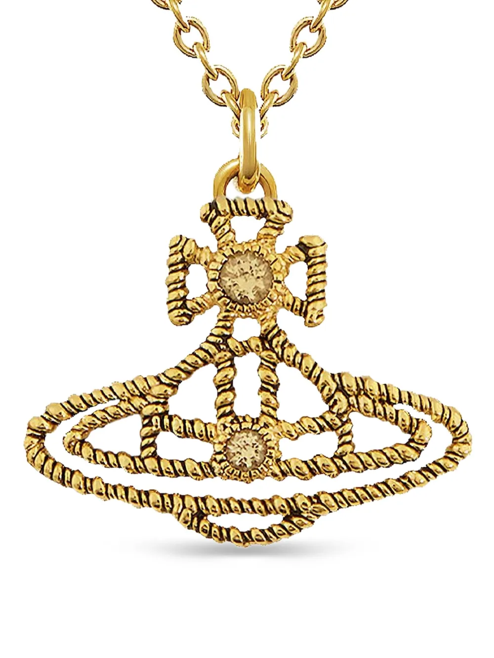 Vivienne Westwood Coretta halsketting met hanger - Goud