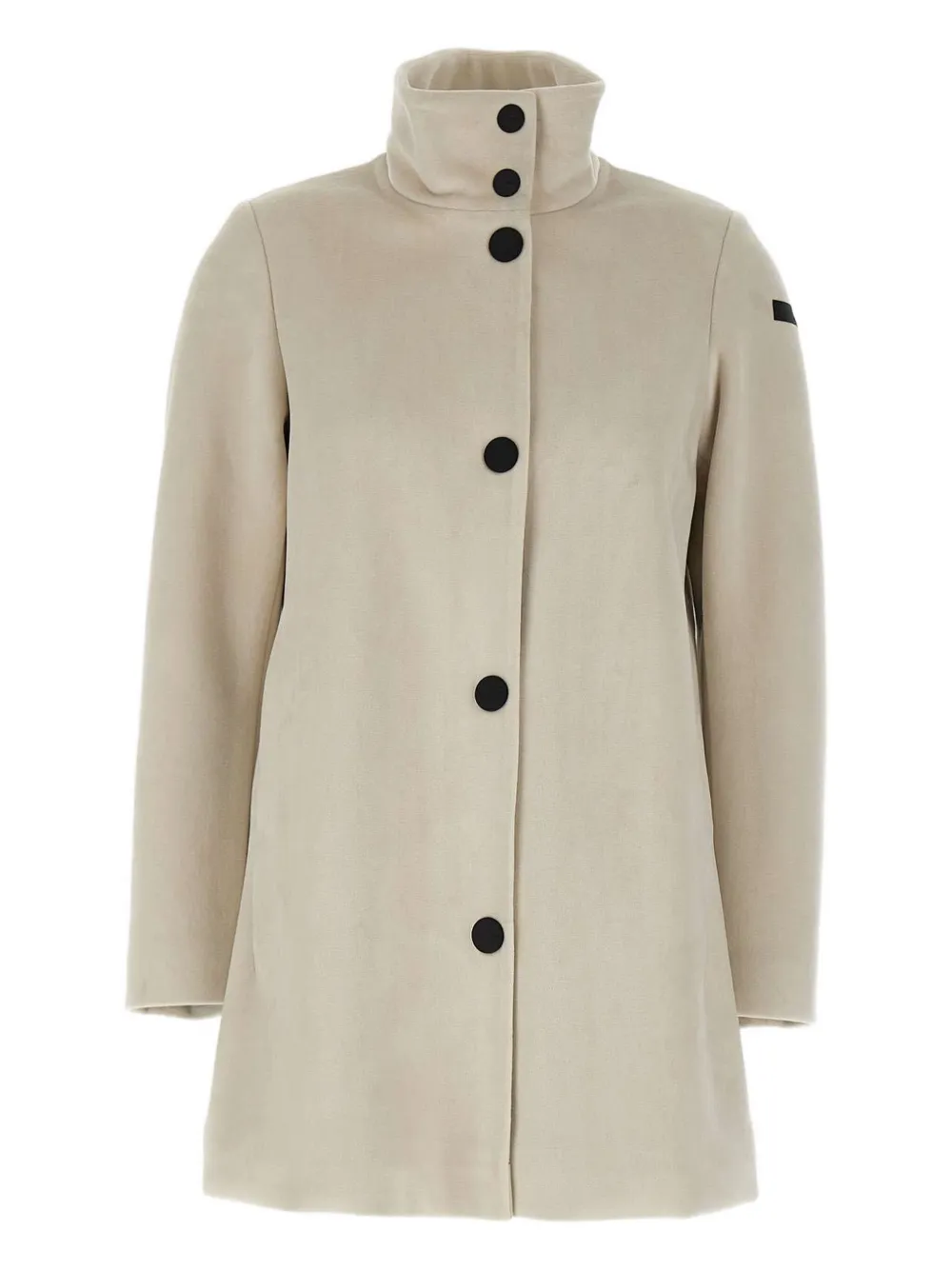RRD high-neck snap coat | Neutrals | Image 1