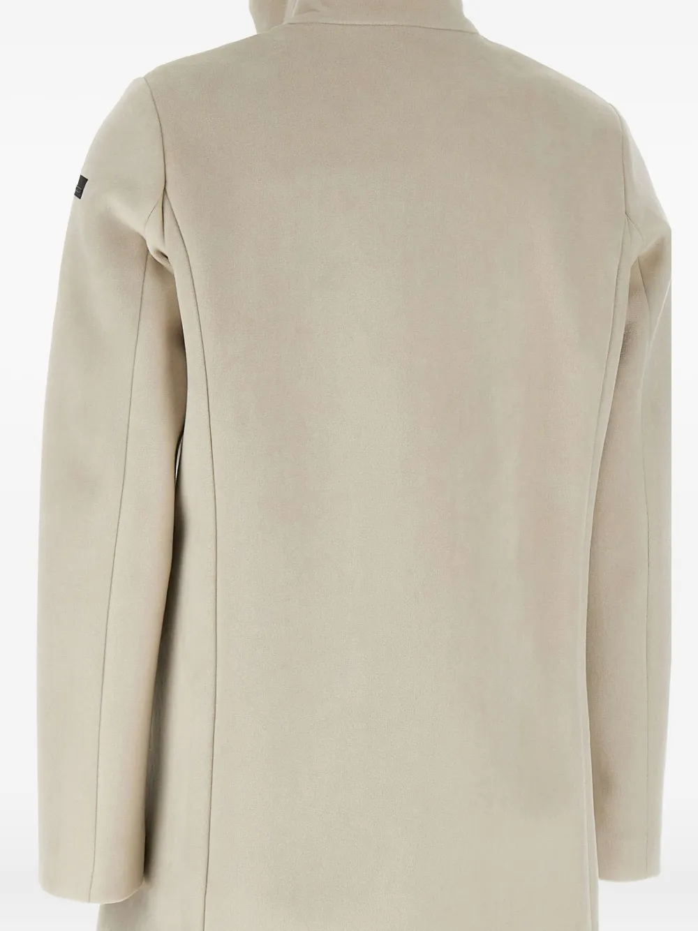 RRD Jas met hoge hals en drukknoop Beige