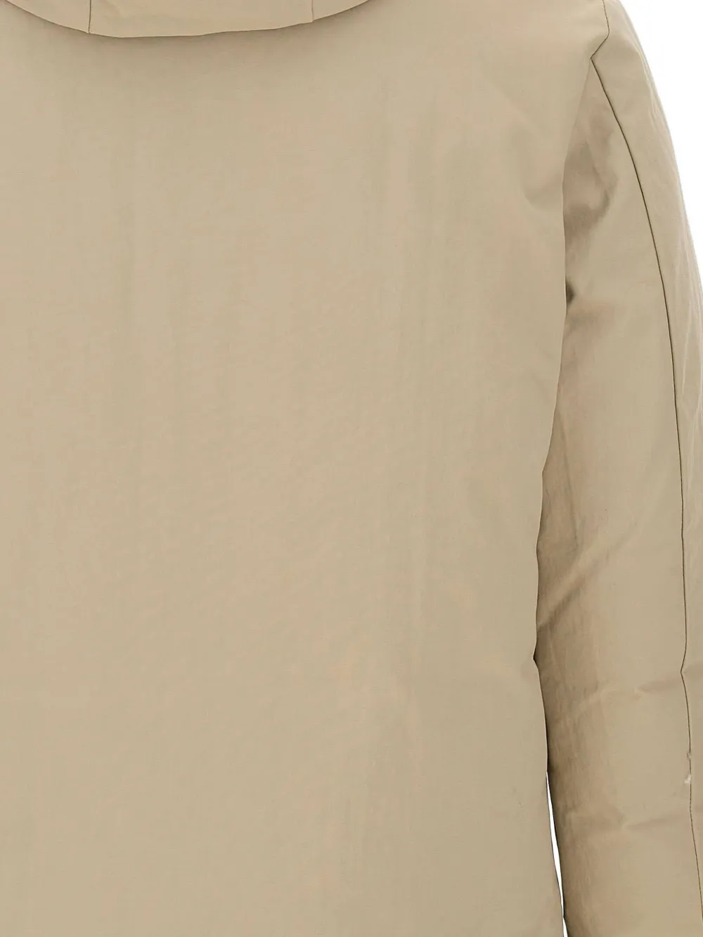 Save The Duck Enzo Hooded Flap-pocket Parka In Neutral
