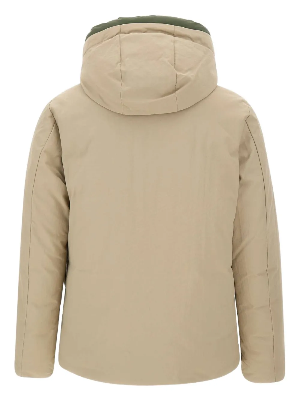 Save The Duck Enzo Hooded Flap-pocket Parka In Neutral