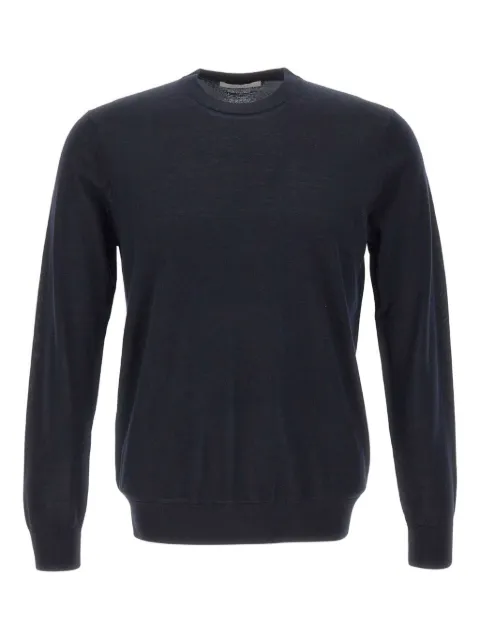 DIKTAT crew-neck ribbed sweater