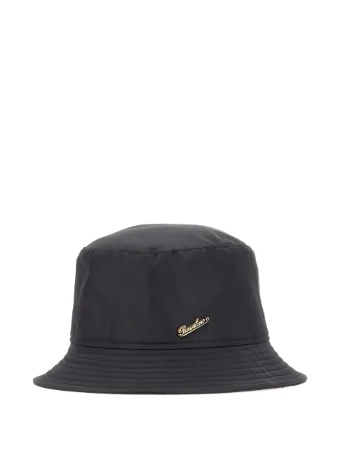 Borsalino Morgan Rain logo-plaque bucket hat