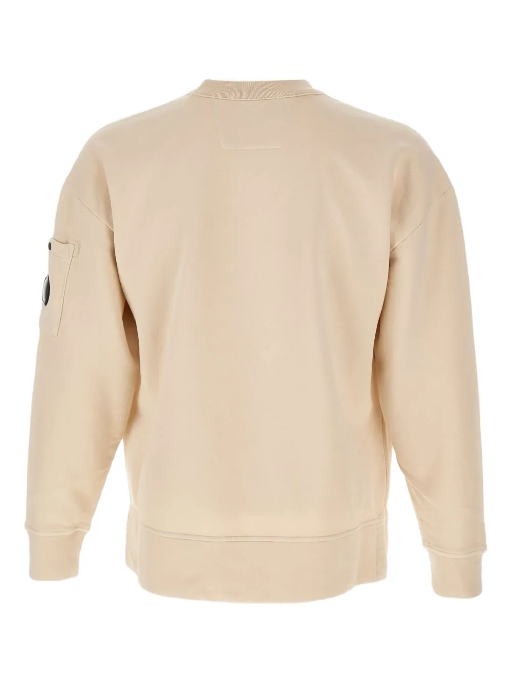 C.P. Company Sweater met Lens-zak Beige