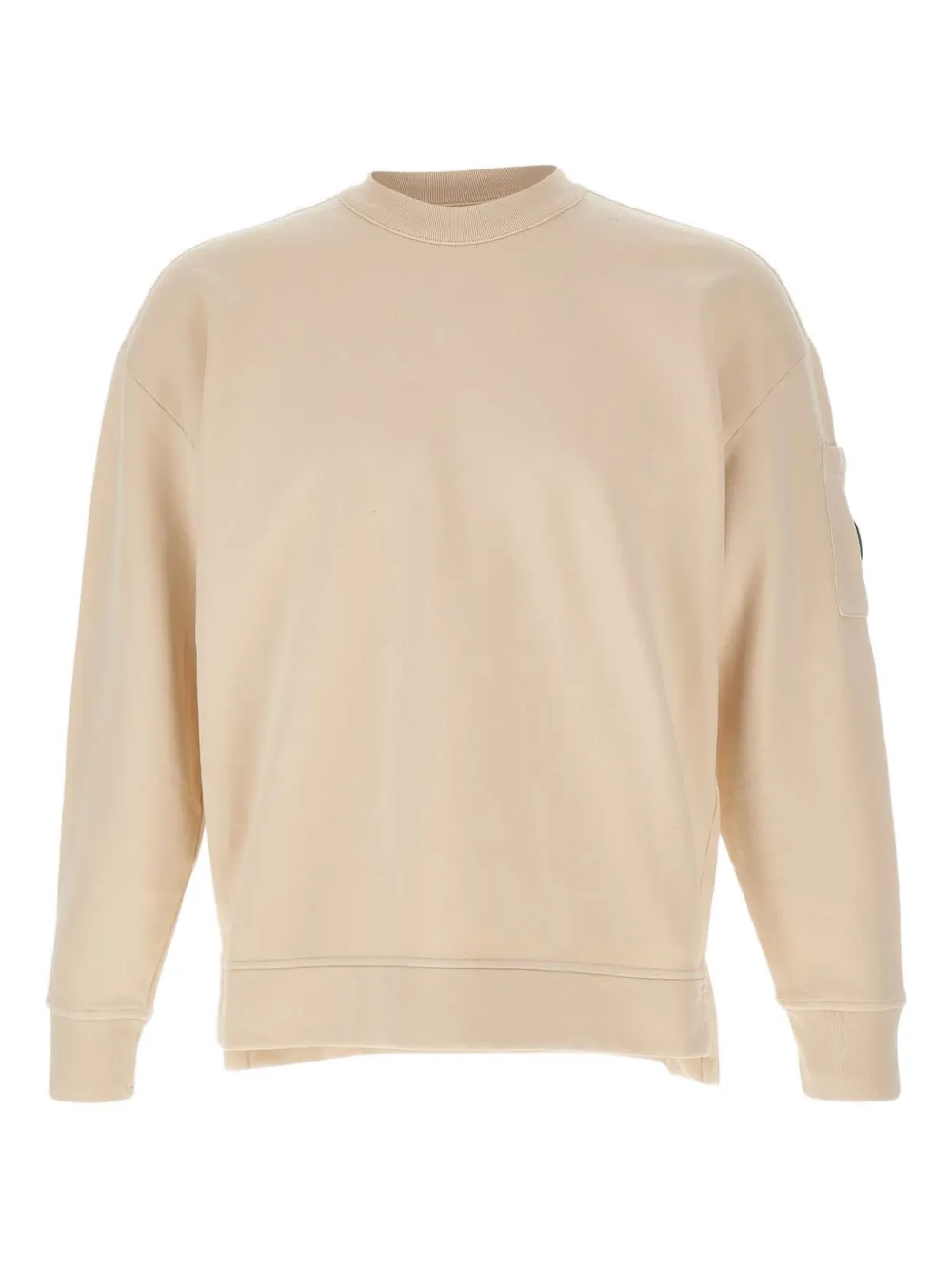 C.P. Company Sweatshirt mit Linsen-Tasche | Nude | Image 1