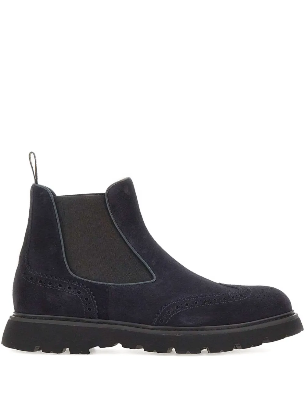 Doucal's Point suède Chelsea laarzen Blauw