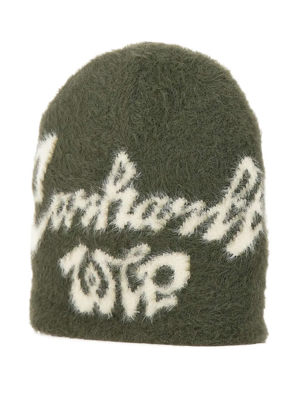 Carhartt WIP Chedda  jacquard beanie hat | Green | Image 1