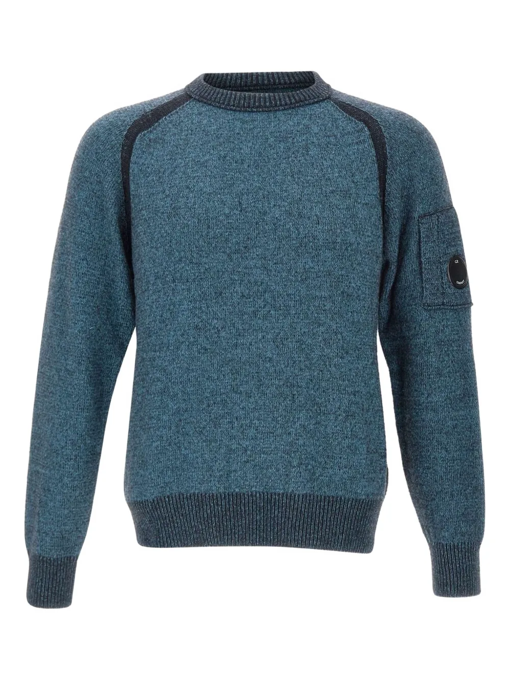 C.P. Company jersey con aplique Lens | azul | Image 1