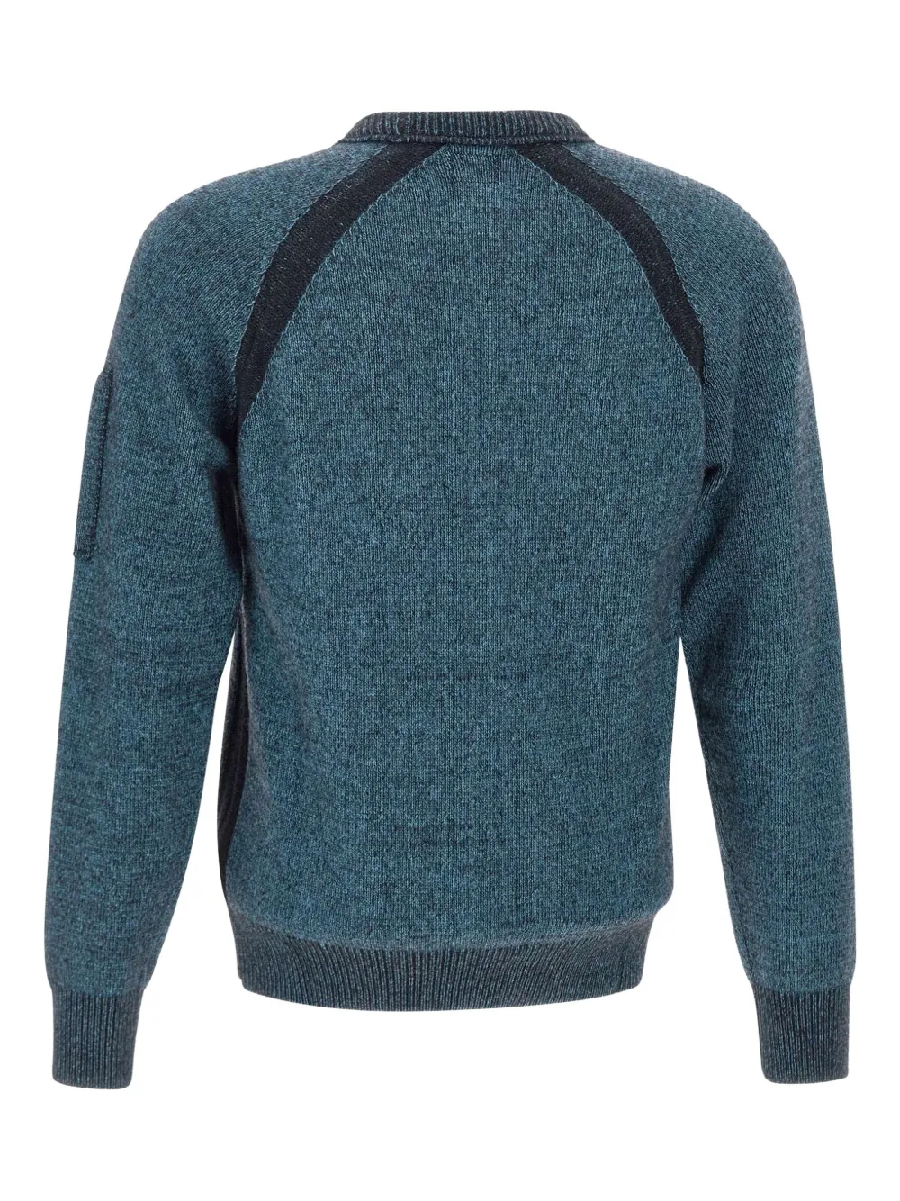 C.P. Company Trui met ronde hals en Lens-applicatie Blauw