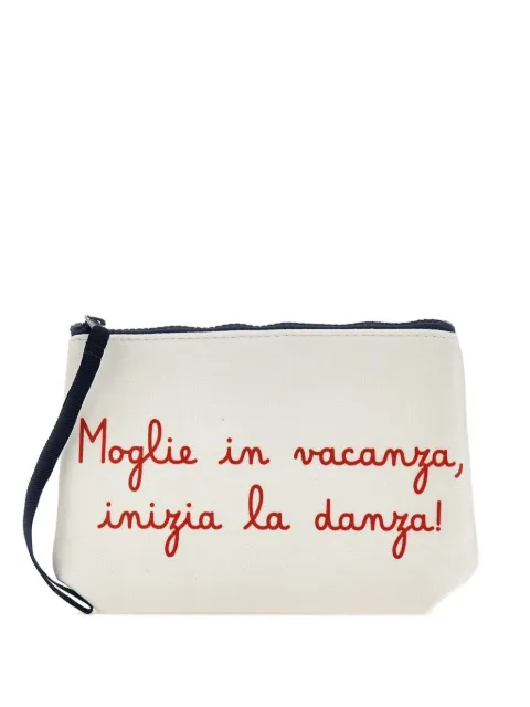 MC2 Saint Barth Aline Yuppies Moglie Danza zip-fastening clutch bag