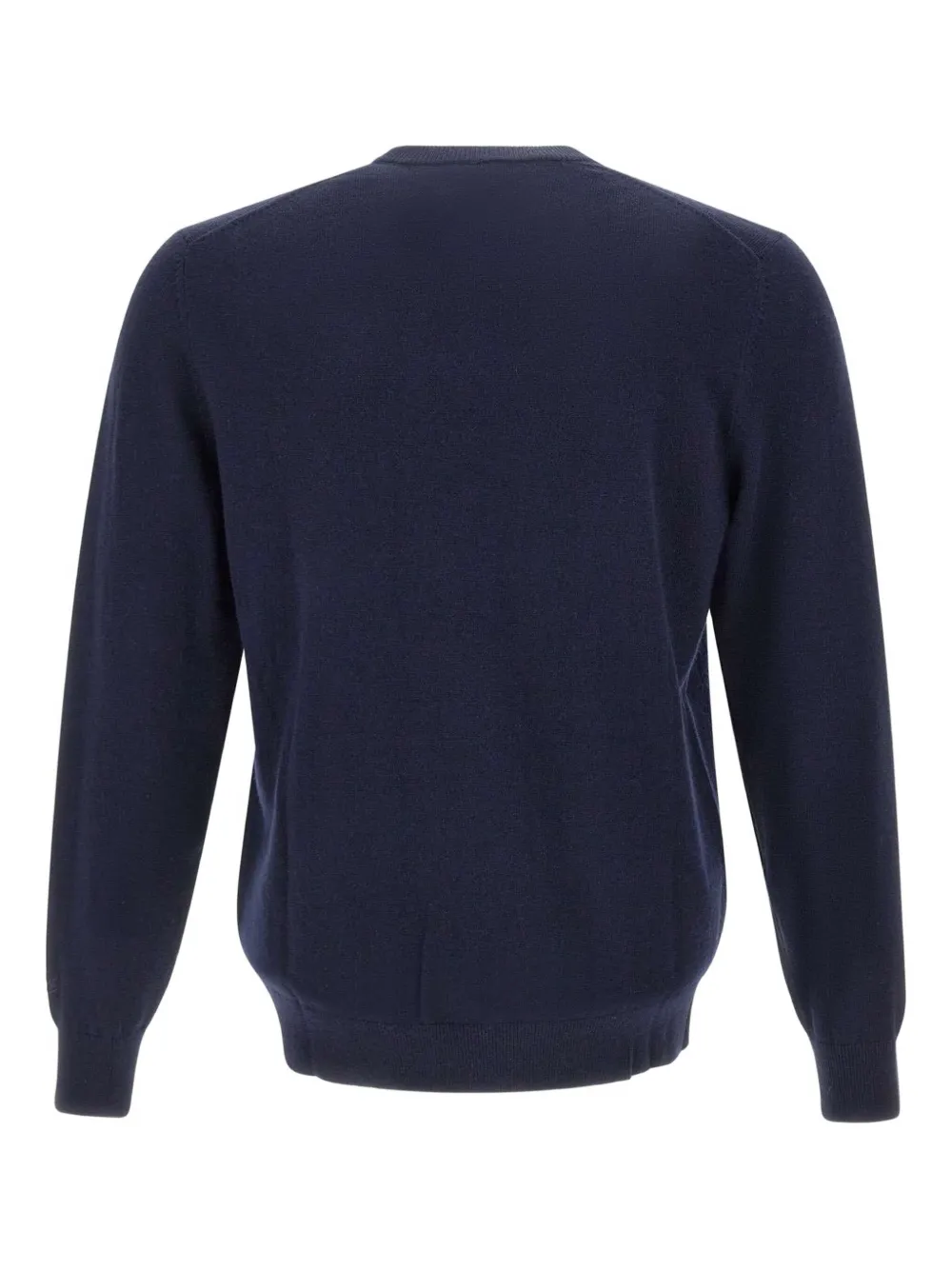 MC2 Saint Barth Heron trui met ronde hals en geborduurd logo - Blauw