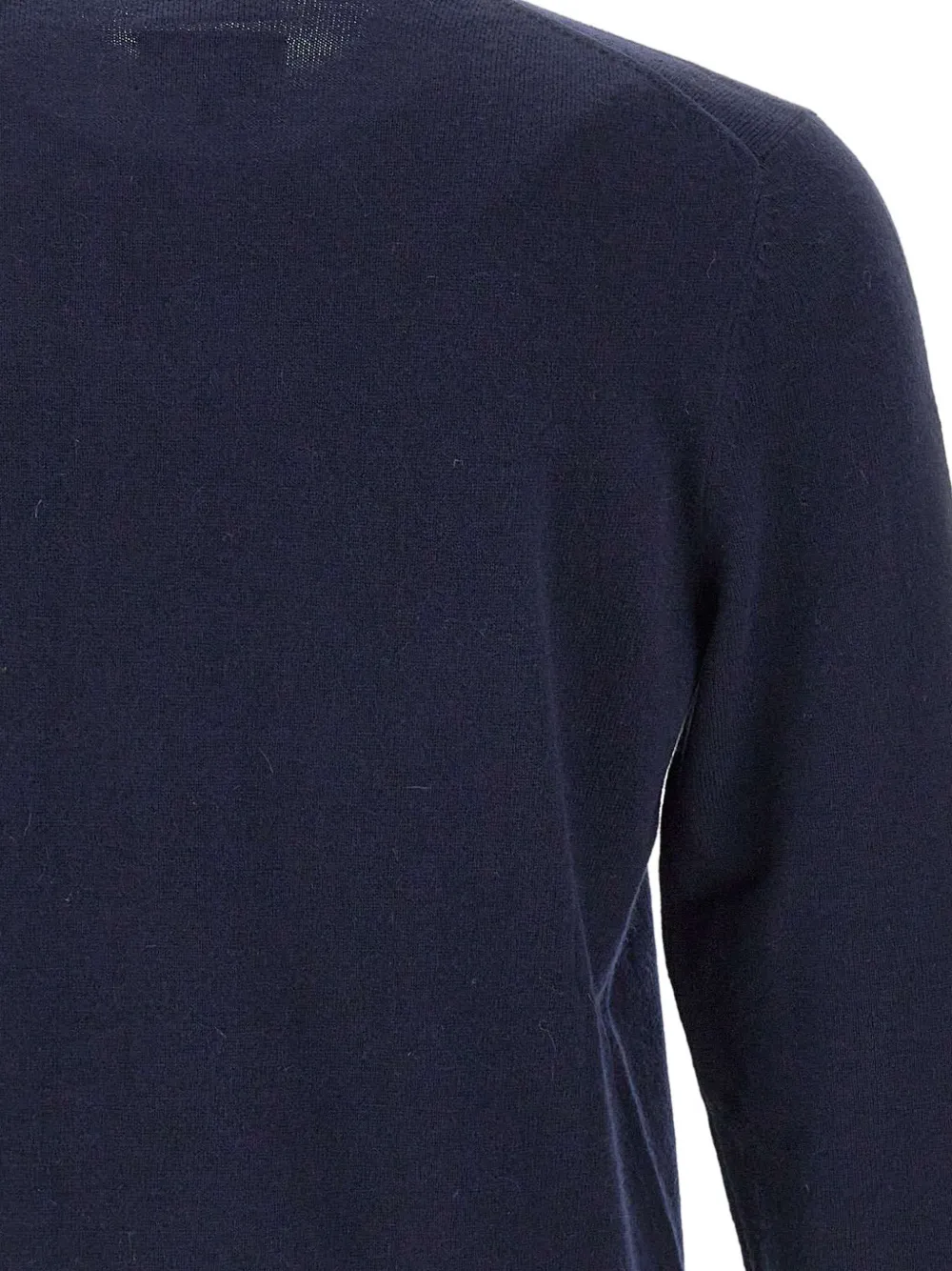 MC2 Saint Barth Heron trui met ronde hals en geborduurd logo Blauw