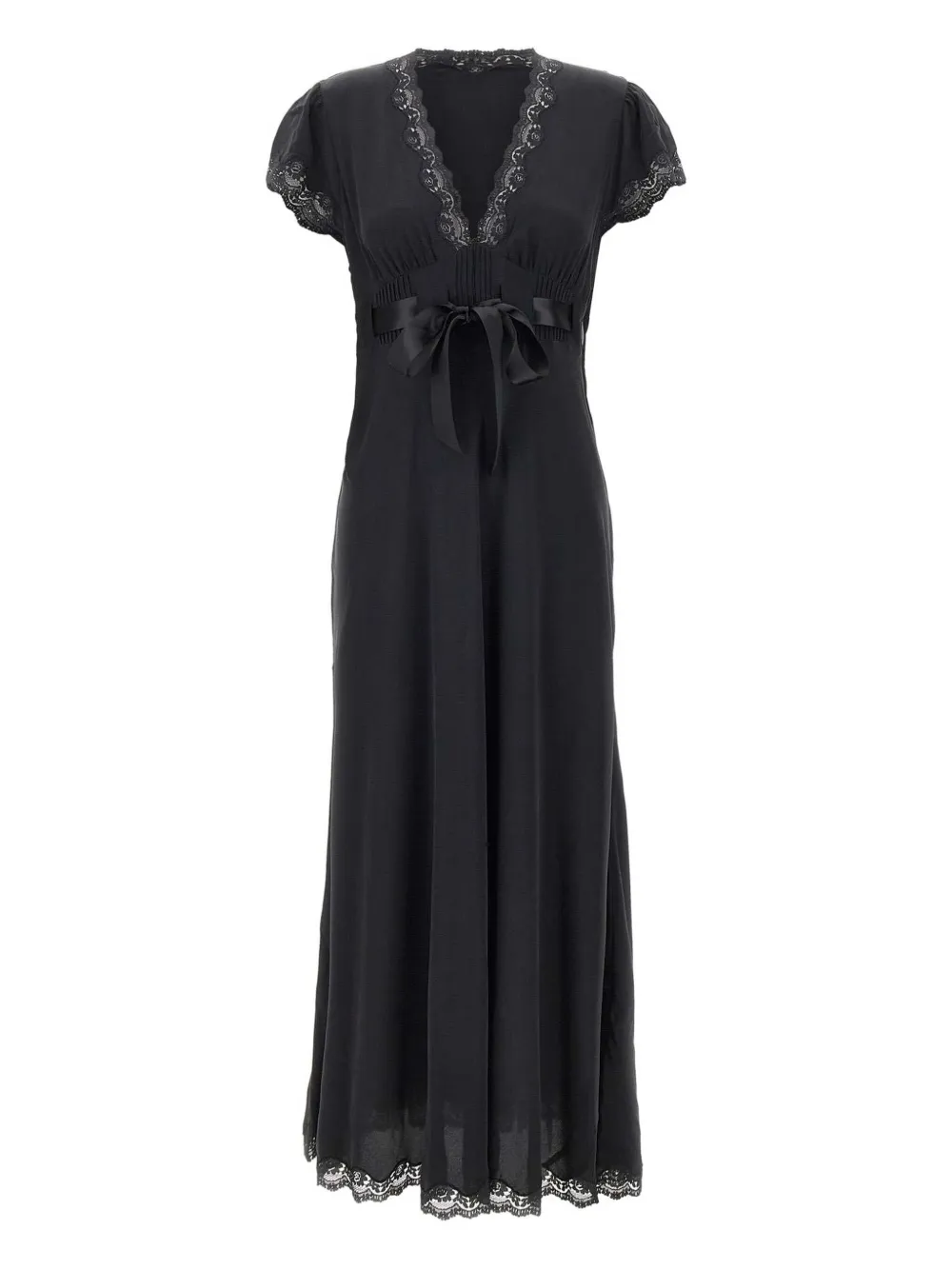 Rixo robe Marlice à finitions en dentelle | noir | Image 1