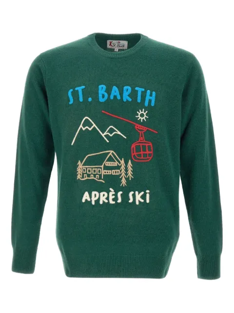 MC2 Saint Barth embroidered crew-neck sweater