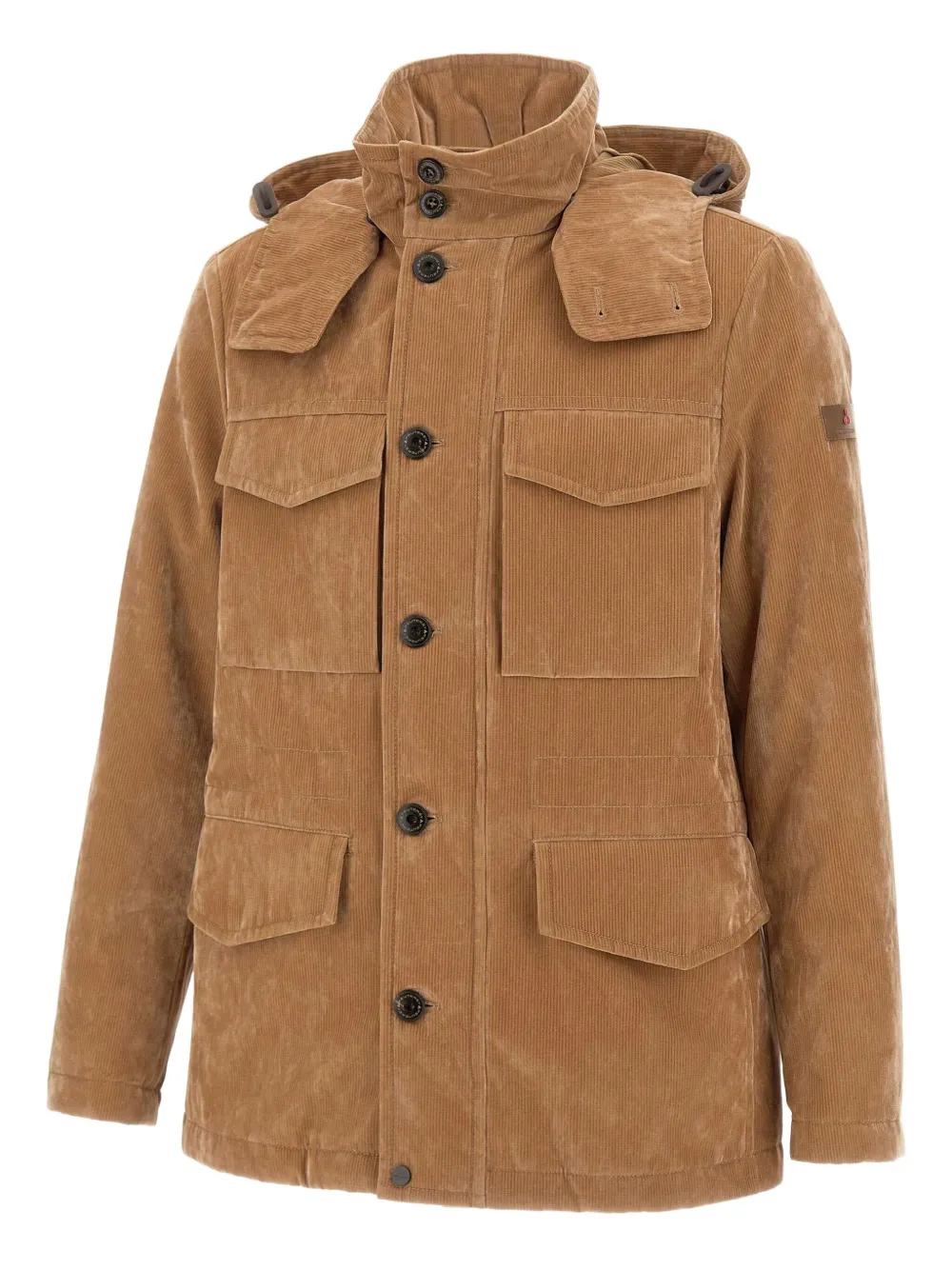 Peuterey chaqueta con capucha removible | marrón | Image 1