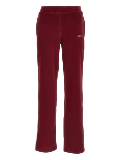 MC2 Saint Barth pantalones de chándal Yvonne con logo bordado