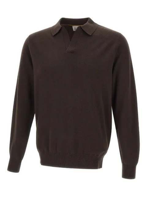 MC2 Saint Barth johnny-collar ribbed sweater