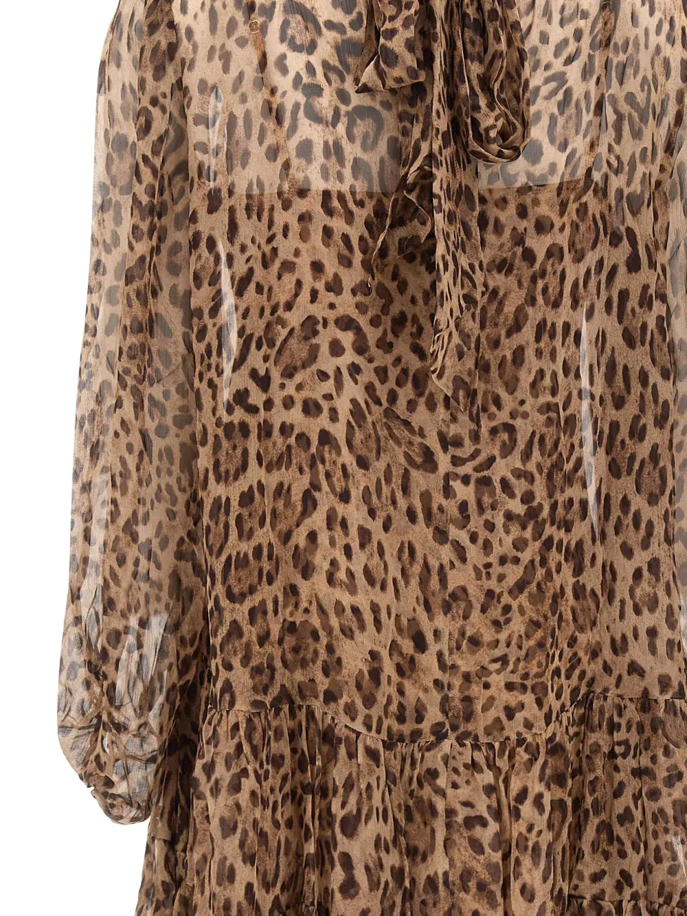 Rixo London Anaya Animal-print Scarf Mini Dress In Animal Print