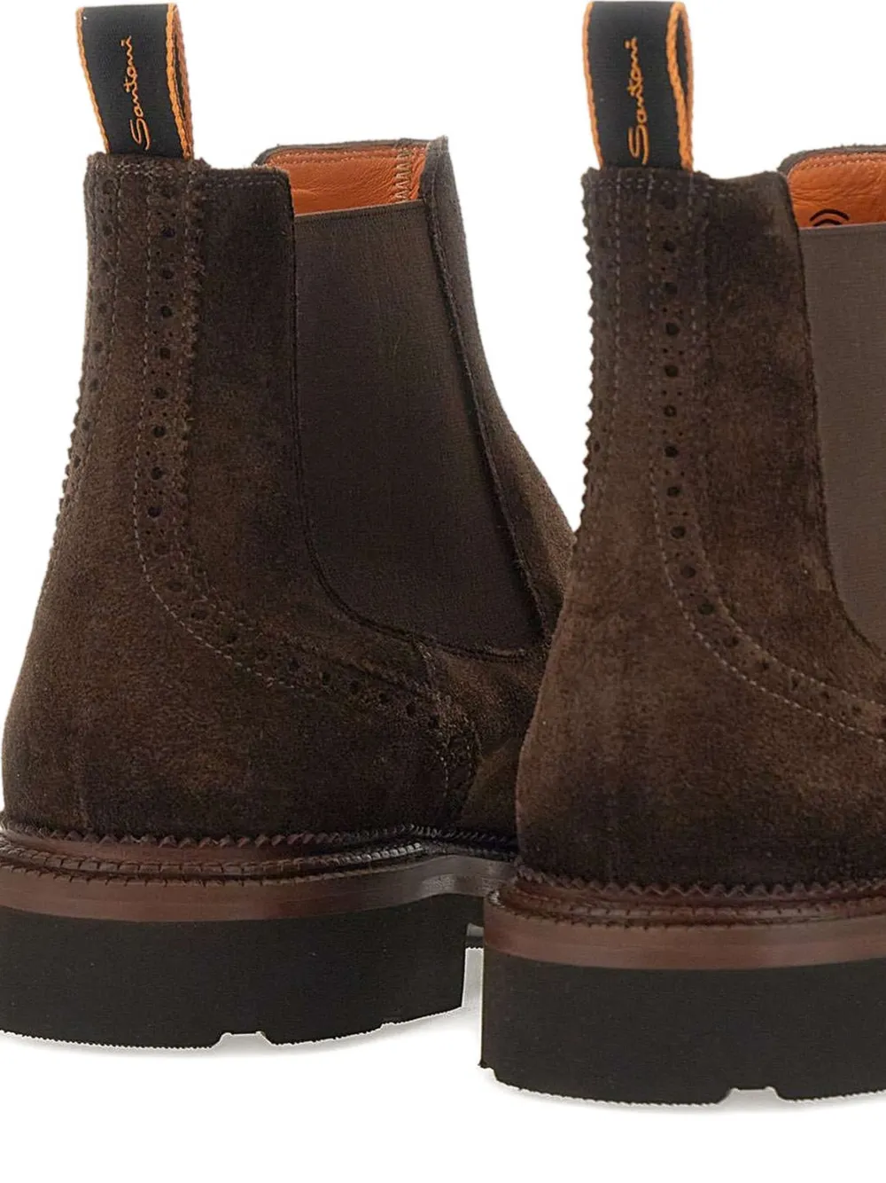 Santoni Kalamaboot Chelsea laarzen Bruin
