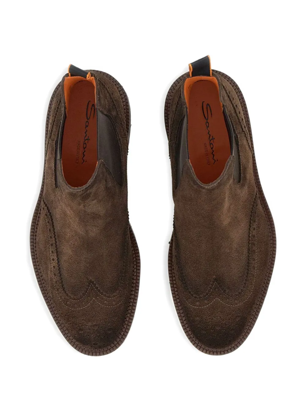 Santoni Kalamaboot Chelsea laarzen Bruin