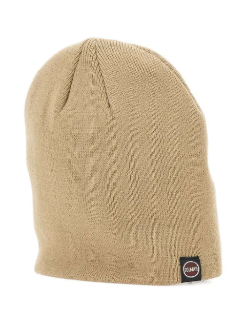 Colmar logo-patch beanie hat