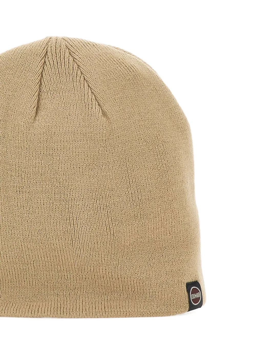 Colmar Logo-patch Beanie Hat In Neutral