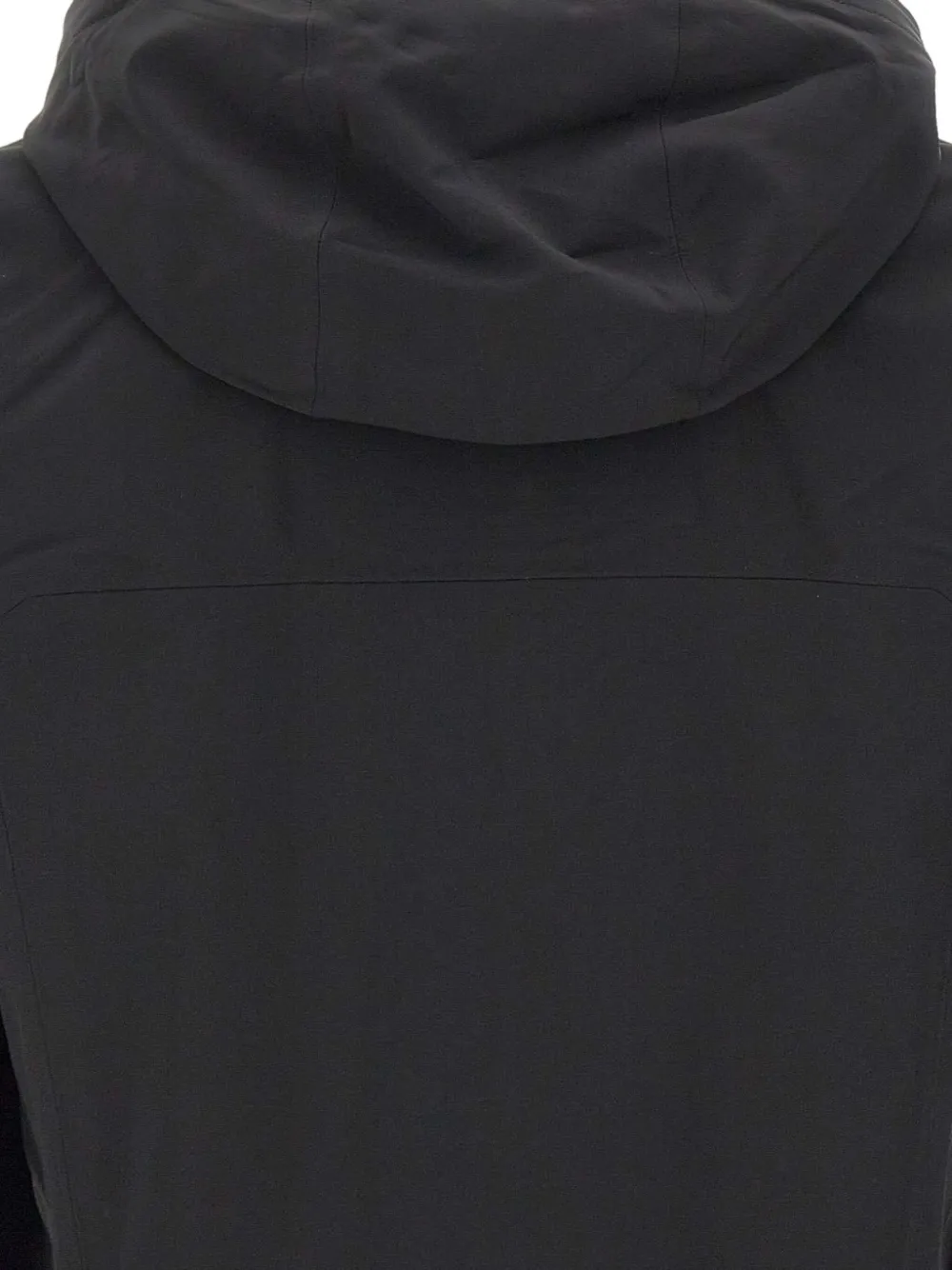 Hugo Boss Windproof Removable-hood Jacket In Black