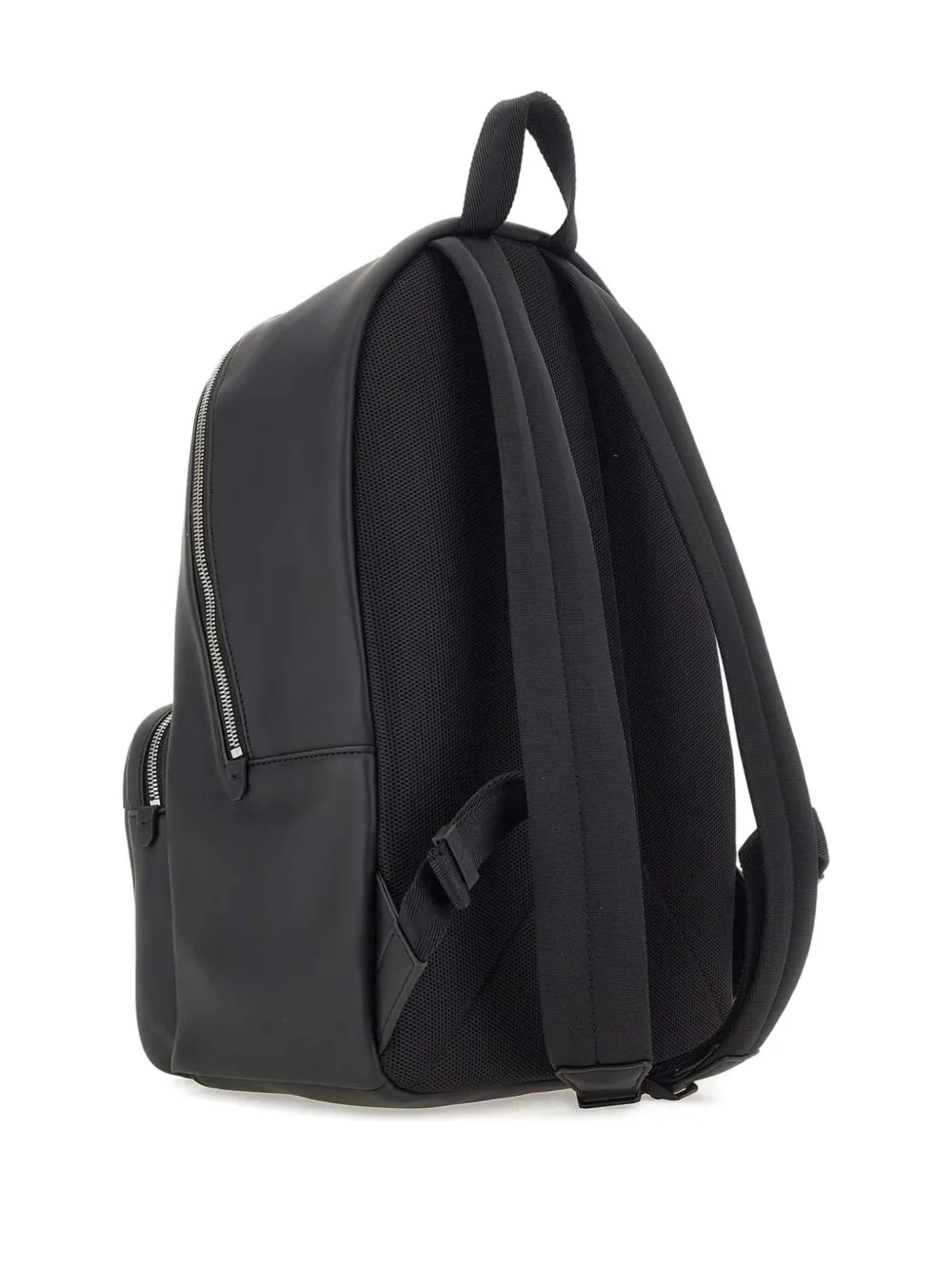 Hugo Boss Zip-pocket Backpack In Black