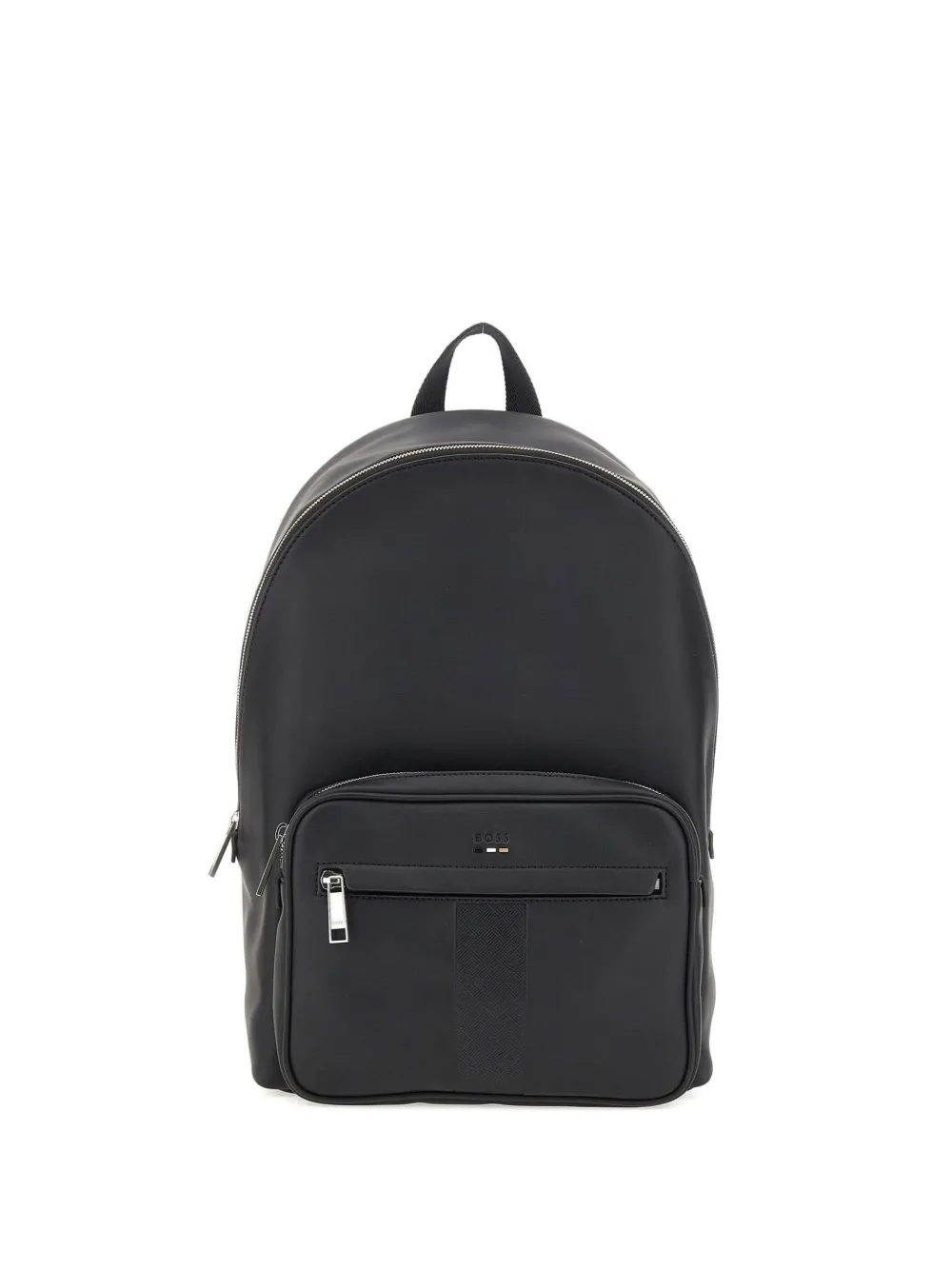 Hugo Boss Zip-pocket Backpack In Black