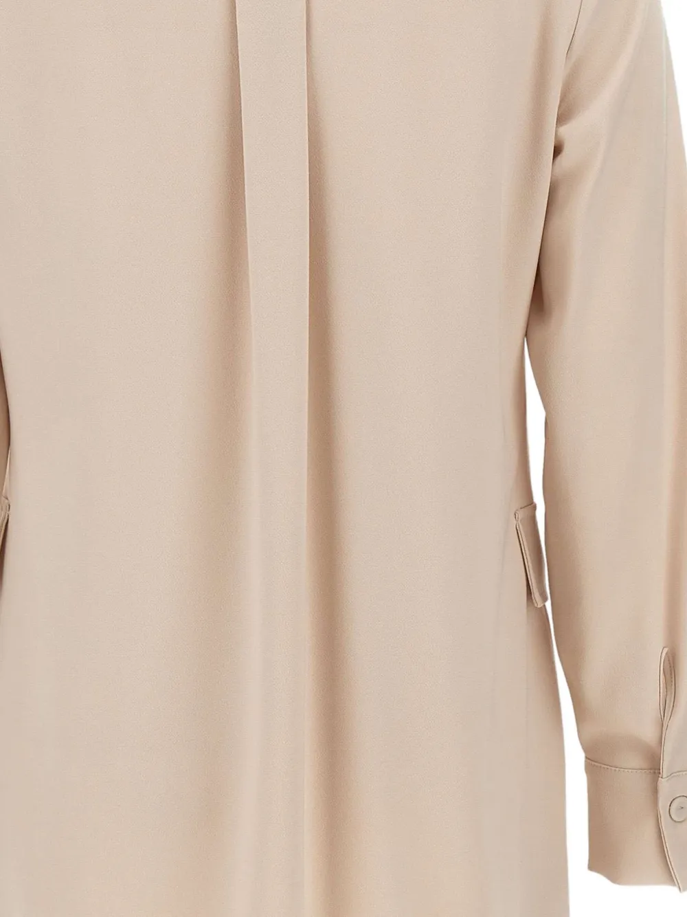 Elena Miro' Polo-collar Pocket Dress In Neutral