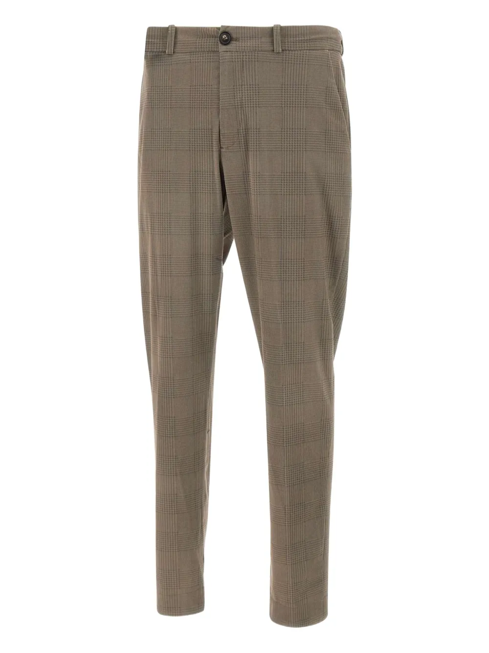 RRD check elasticated trousers | Brown | Image 1