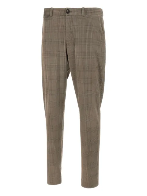 RRD check elasticated trousers