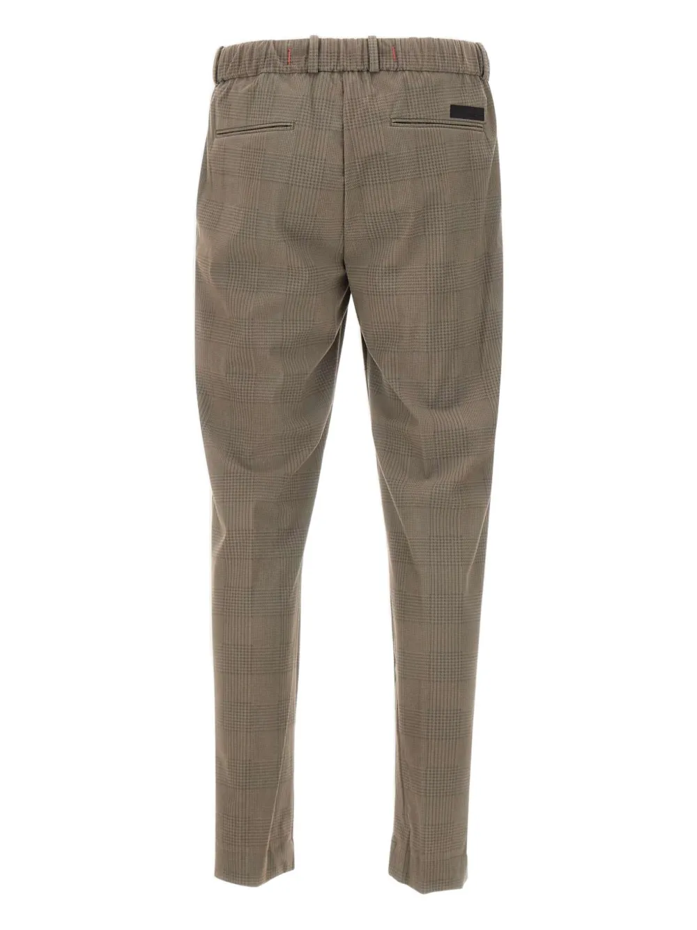 RRD Elastische geruite broek - Bruin