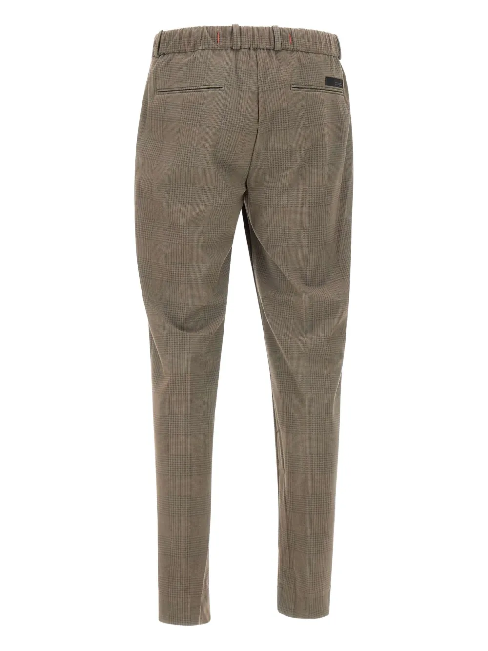 RRD Elastische geruite broek Bruin