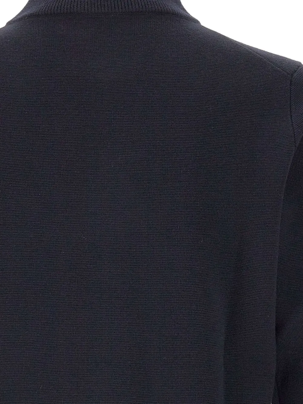 Filippo De Laurentiis Jack met opstaande kraag en opgestikte zak Blauw