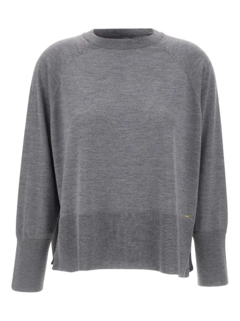 kaos ribbed dropped-shoulder sweater