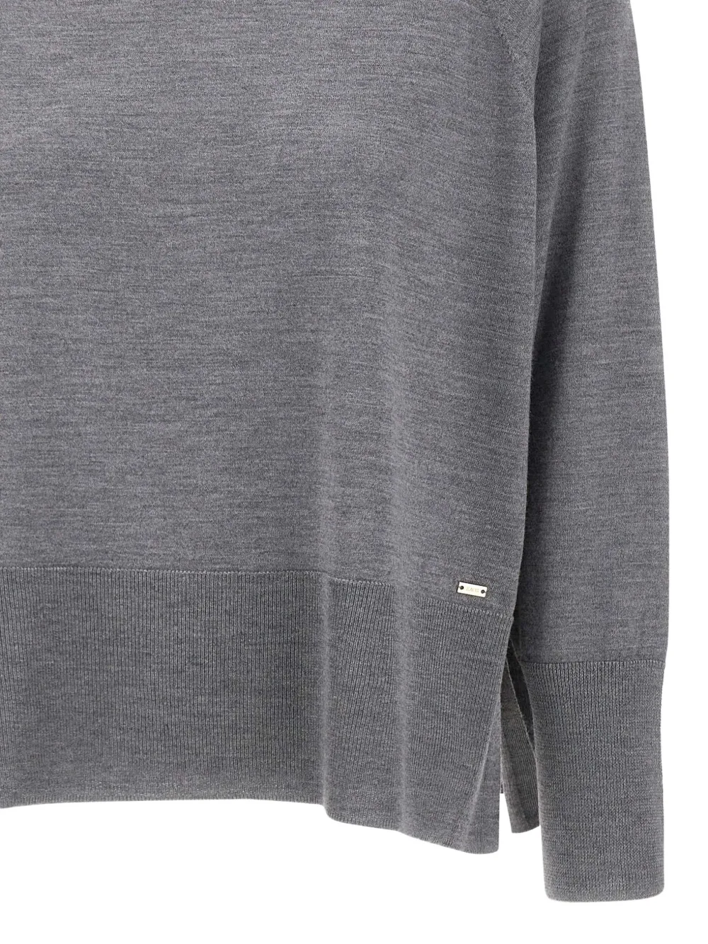 Kaos Ribbed Dropped-shoulder Sweater In Gray