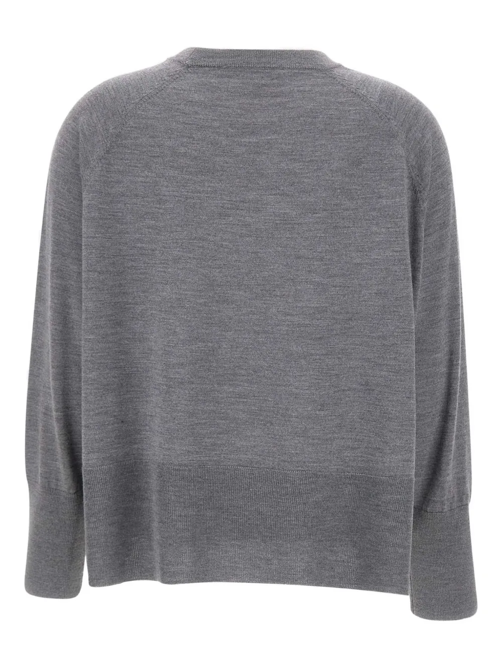 Kaos Ribbed Dropped-shoulder Sweater In Gray