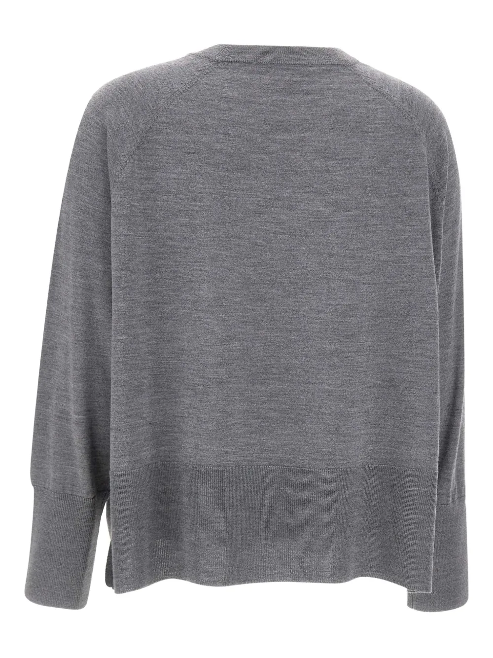 Kaos Ribbed Dropped-shoulder Sweater In Gray