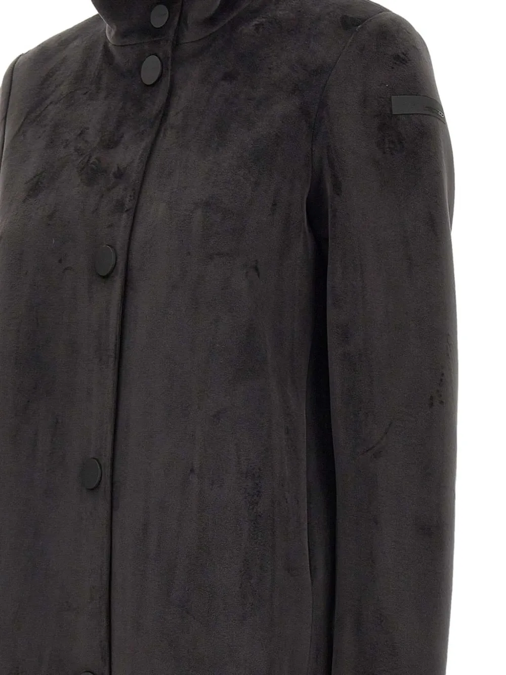 RRD Jas met knopen en hoge hals Bruin